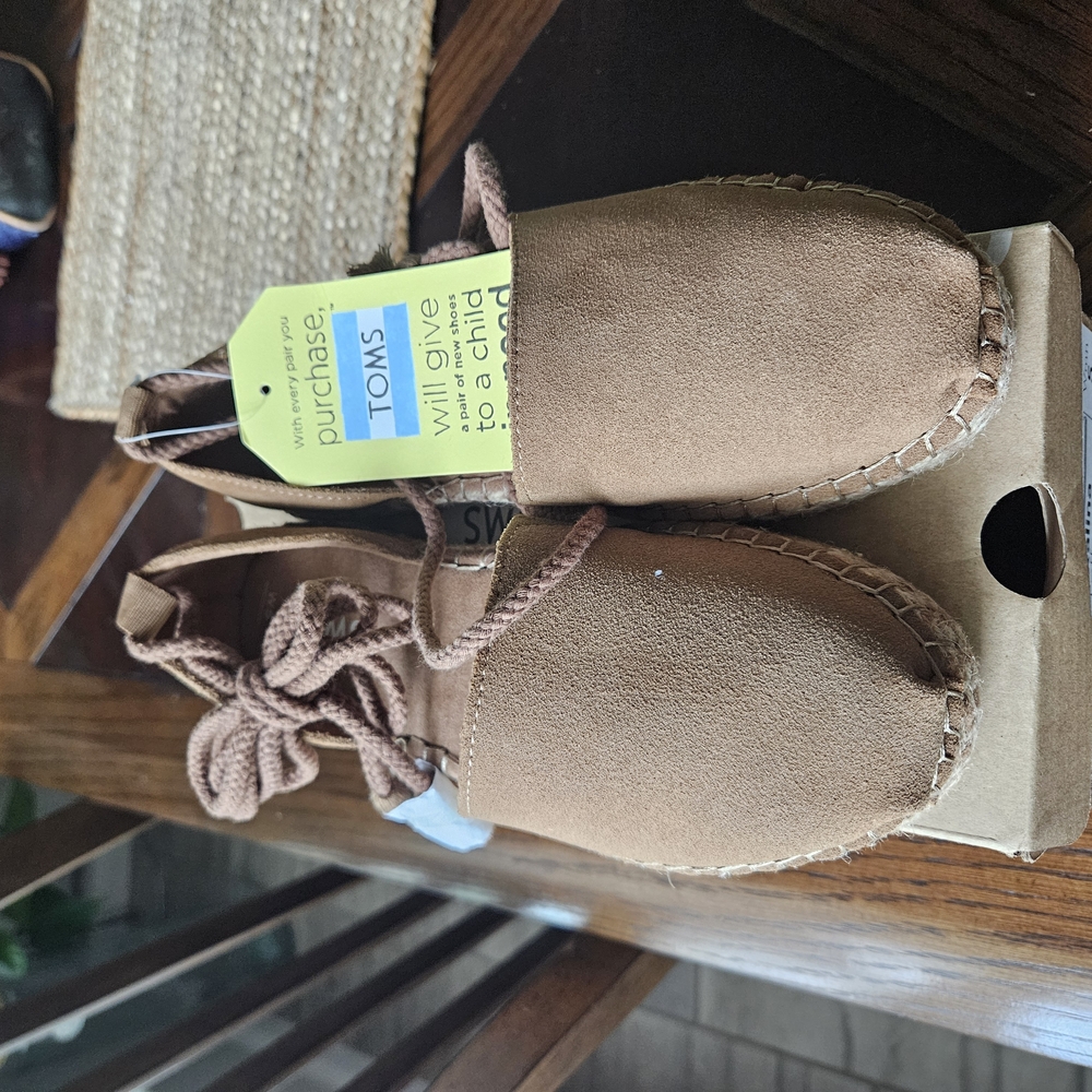 TOMS Kids Brown Shoes